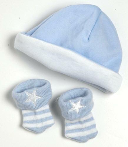 Hat/Sock Set - Blue