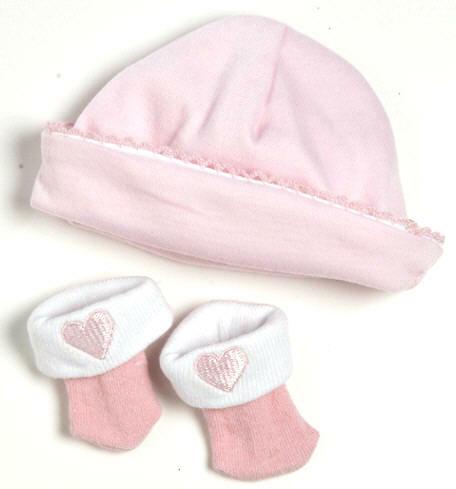 Hat/Sock Set - Pink