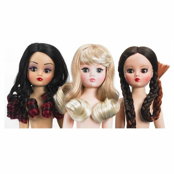 Three's a Charm Wig Pack by Madame Alexander