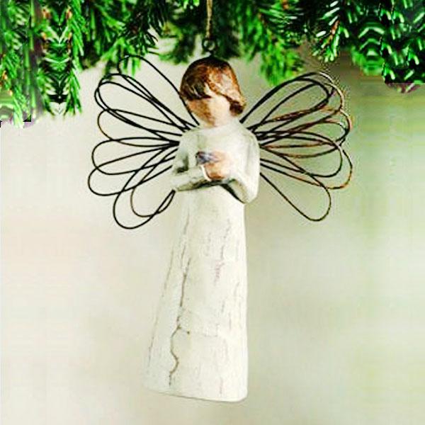 Angel of Giving Ornament by Willow Tree