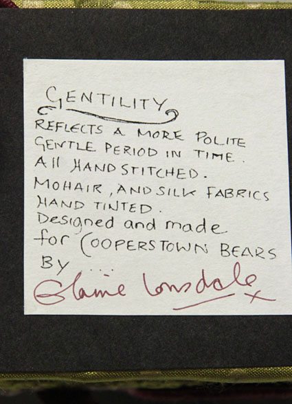 Gentility by Elaine Lonsdale