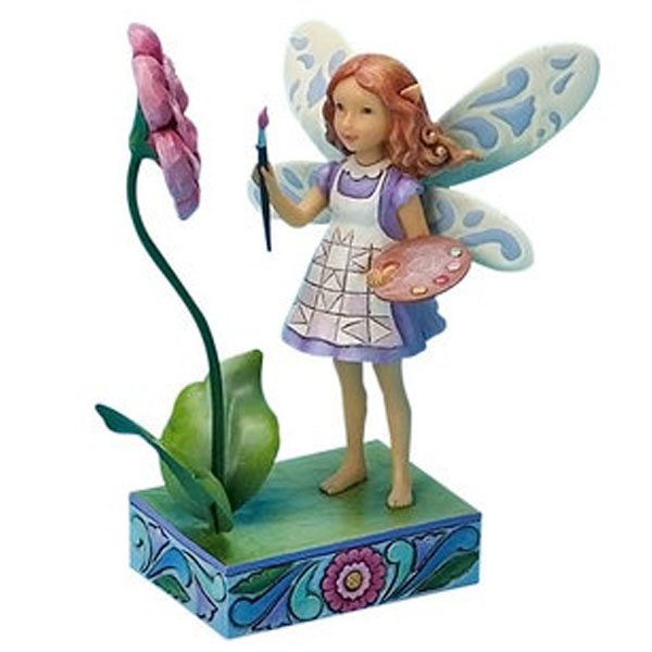 artist fairy figurine