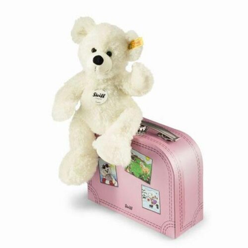 Lotte Teddy Bear In Pink Suitcase
