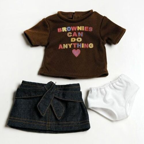 Brownie Girl Scout T-Shirt Outfit