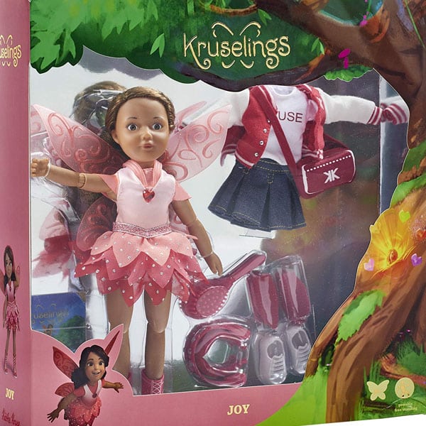 Casual Outfit and Accessories Hape 26827 Kruselings Doll Joy Deluxe Set with Magical Outfit