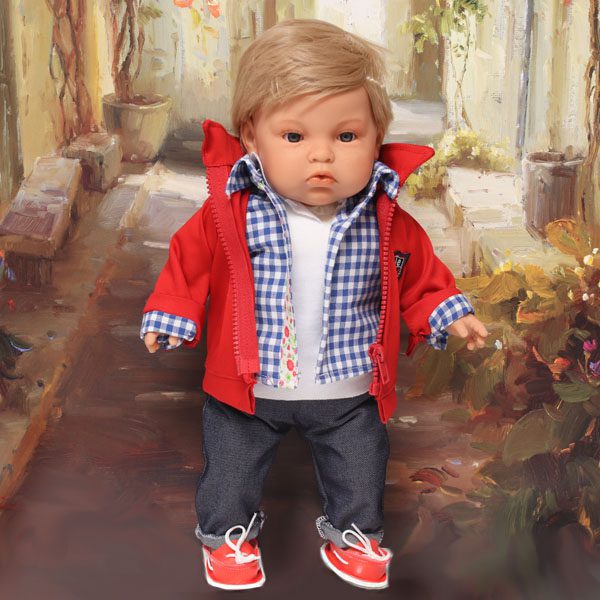 45cm Made in Spain NEW Details about   The Preppy World doll collection LEWIS #4001001 17"