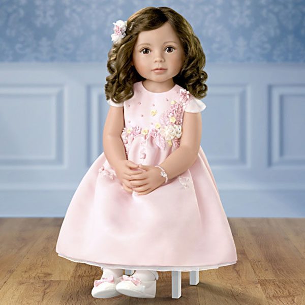 NEW WITH TAGS 12 Inch Baby Gund CELIA Girl PINK Dress 