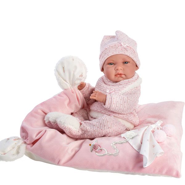 Anatomically-correct Baby Doll Naomi with Blanket