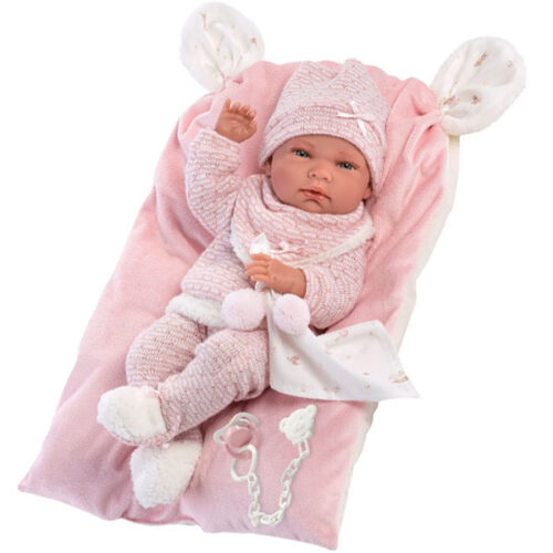 Anatomically-correct Baby Doll Naomi with Blanket