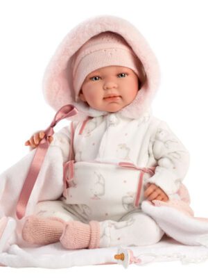 Newborn Doll Paulina with Blanket