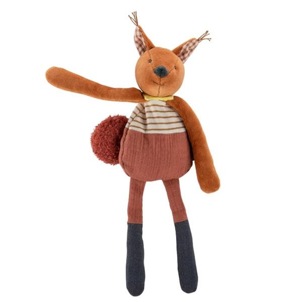 Harry The Squirrel - Rattle - Stuffed Toy